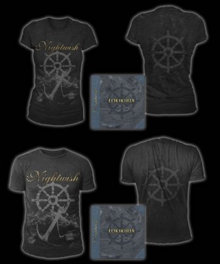 Nightwish Lokikirja 8CD Box + T-Shirt (exclusive)